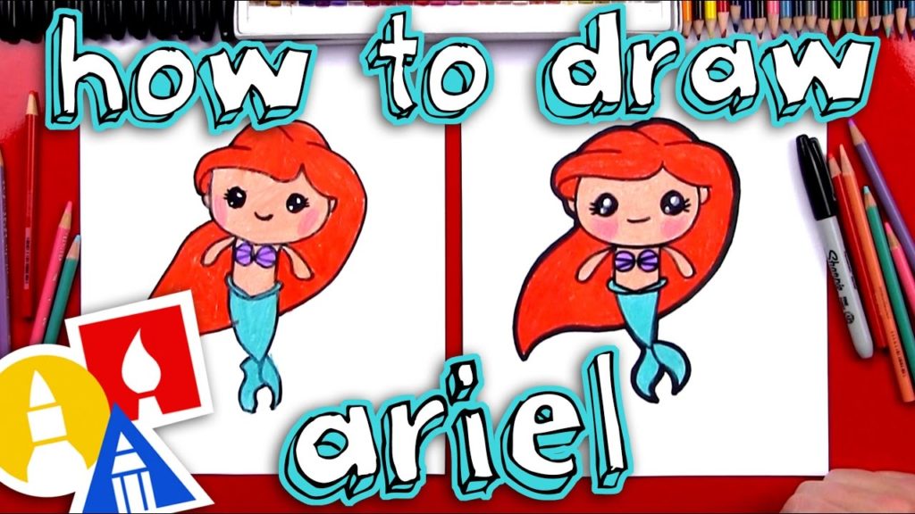 How To Draw Ariel The Little Mermaid – ASDC TV